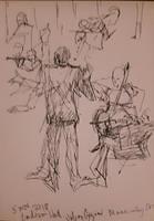 Sketch of the Tchaikovsky Concert of Mariinsky Orchestra