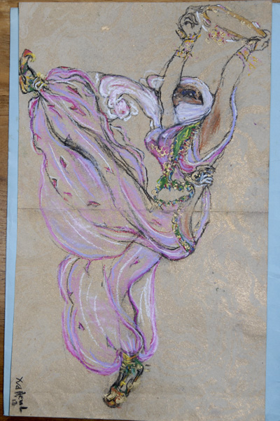 Dancer with Tambourine