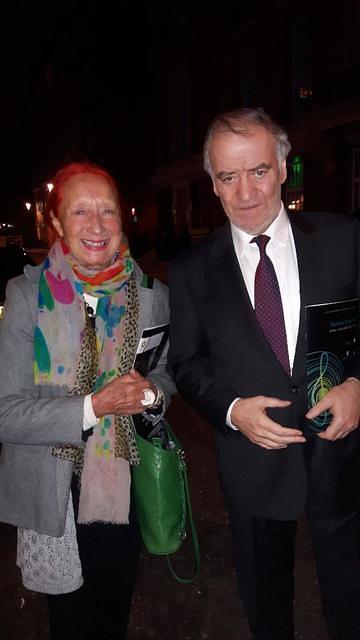 Photo of Valery Gergiev with Yvonne at Cadogan Hall 2018