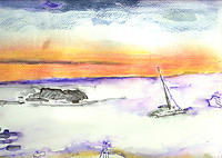 W Clifton Sunset